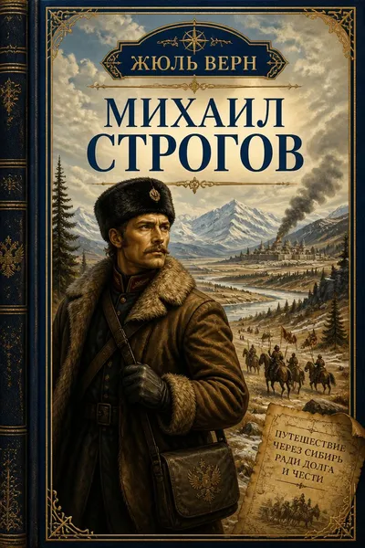 Михаил Строгов — обложка книги