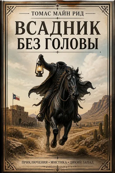 Всадник без головы — обложка книги