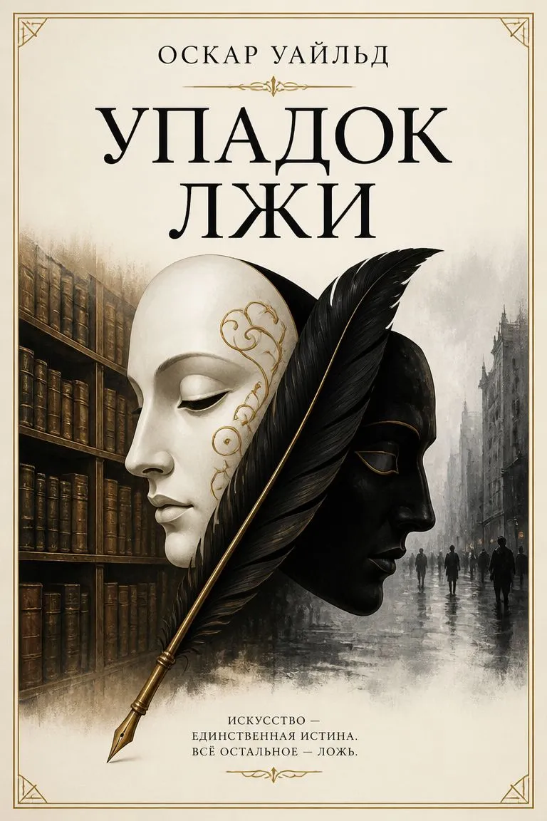 Упадок лжи — обложка книги