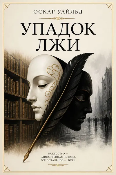 Упадок лжи — обложка книги