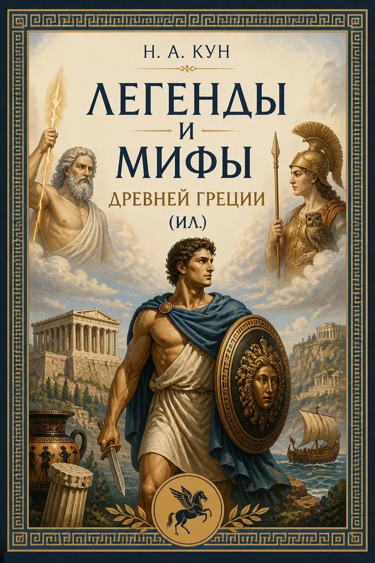 Легенды и мифы древней Греции (ил.) — обложка книги