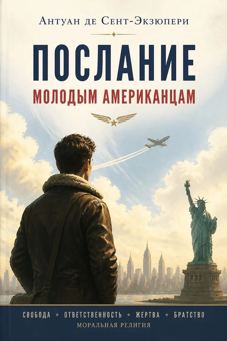 Послание молодым американцам — обложка книги