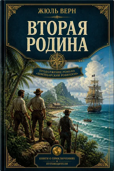 Вторая родина — обложка книги