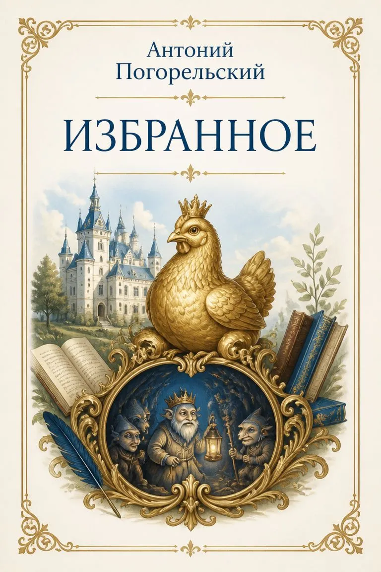 Избранное — обложка книги