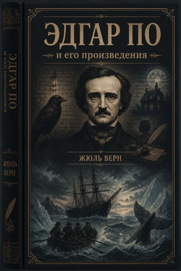 Эдгар По и его произведения — обложка книги