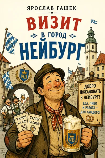 Визит в город Нейбург — обложка книги