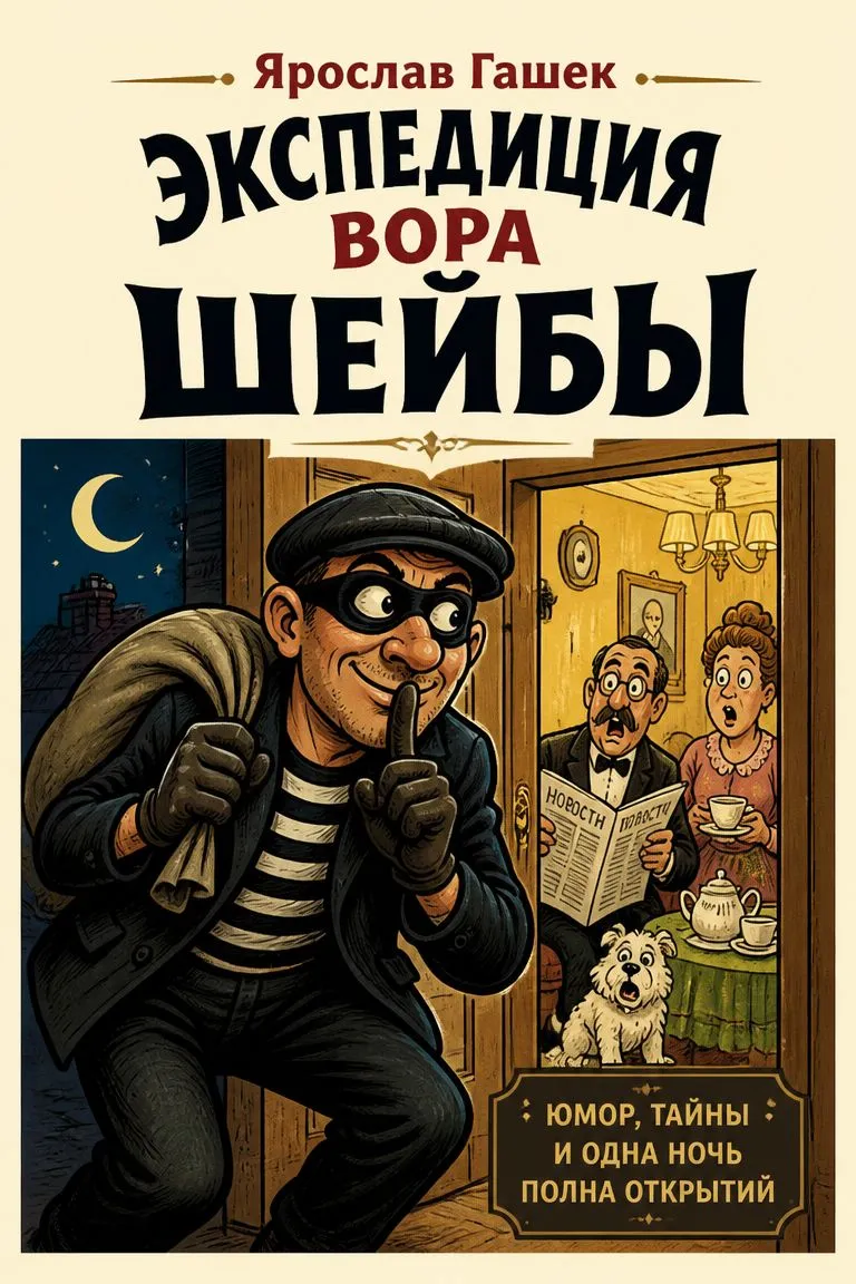 Экспедиция вора Шейбы — обложка книги
