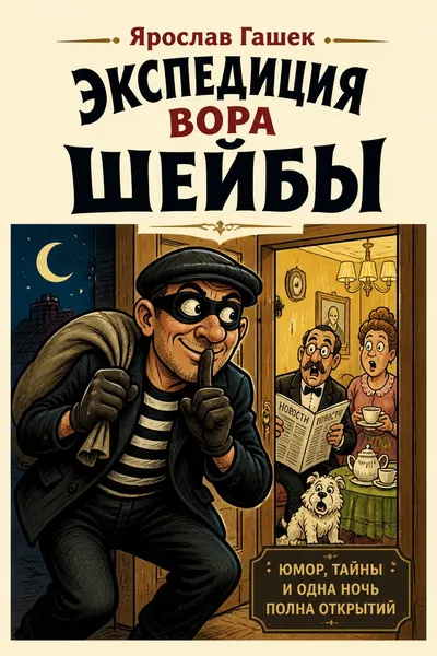 Экспедиция вора Шейбы — обложка книги