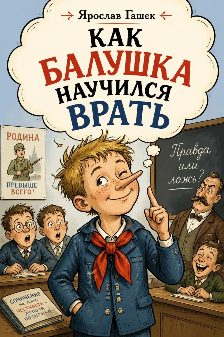 Как Балушка научился врать — обложка книги