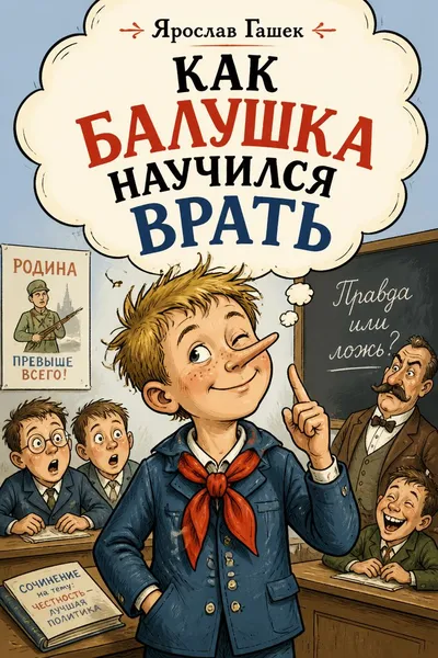 Как Балушка научился врать — обложка книги