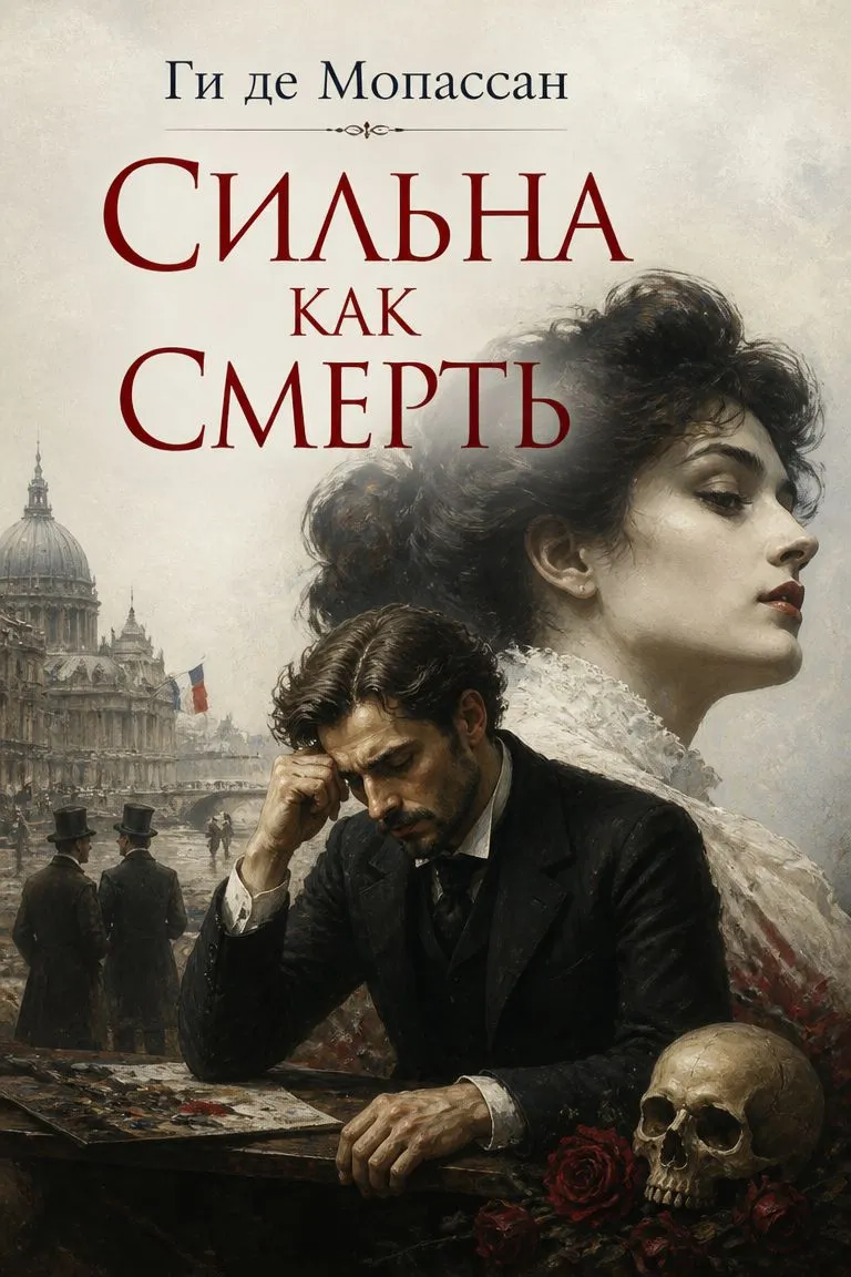 Сильна как смерть — обложка книги