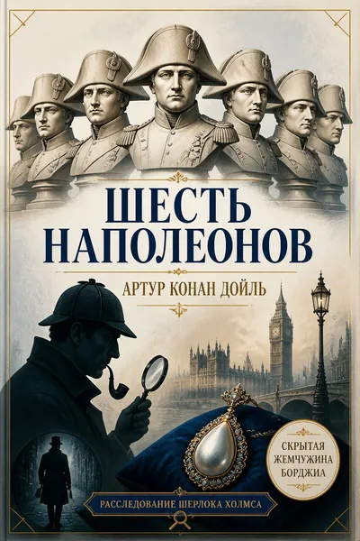 Шесть Наполеонов — обложка книги