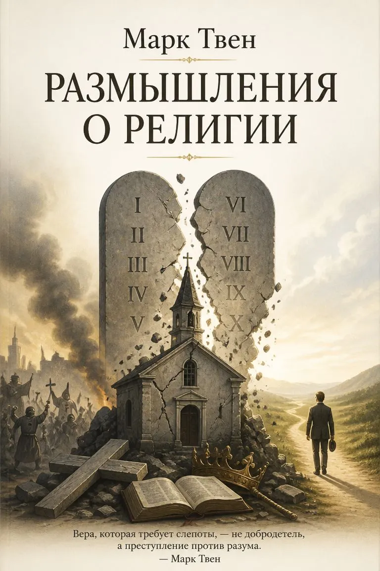 Размышления о религии — обложка книги