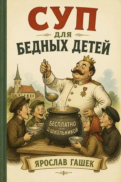 Суп для бедных детей — обложка книги