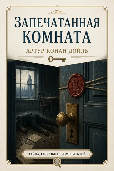 Запечатанная комната — обложка книги