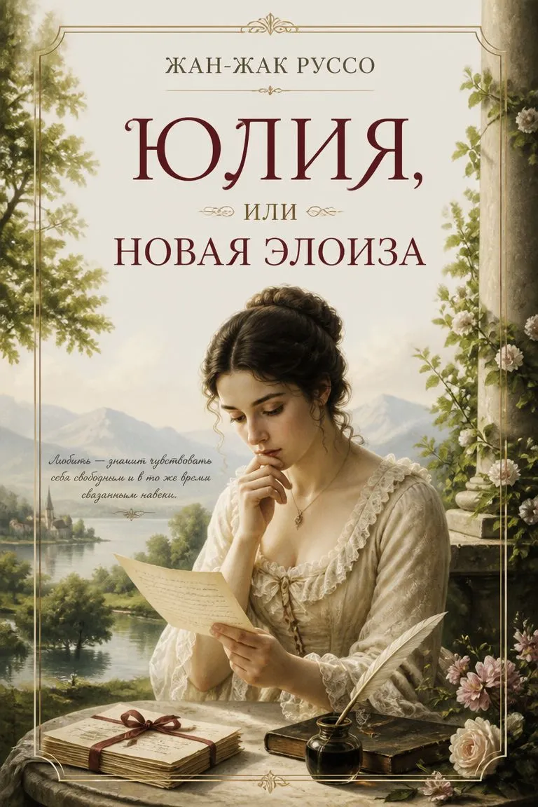 Юлия, или Новая Элоиза — обложка книги