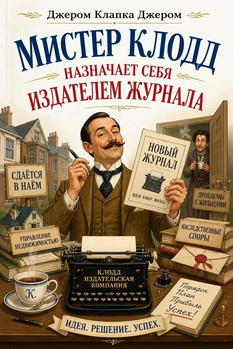Мистер Клодд назначает себя издателем журнала — обложка книги
