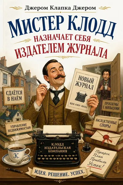 Мистер Клодд назначает себя издателем журнала — обложка книги