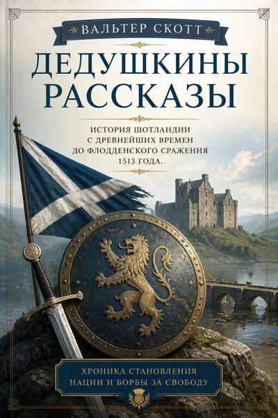 Дедушкины рассказы. История Шотландии с древнейших времен до Флодденского сражения 1513 года. — обложка книги