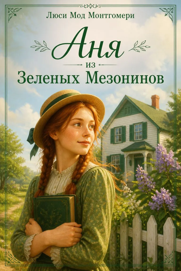 Аня из Зеленых Мезонинов — обложка книги