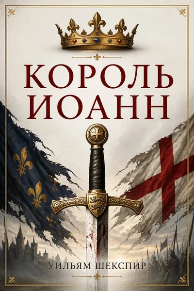 Король Иоанн — обложка книги