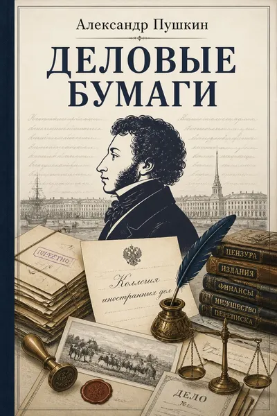 Деловые бумаги — обложка книги