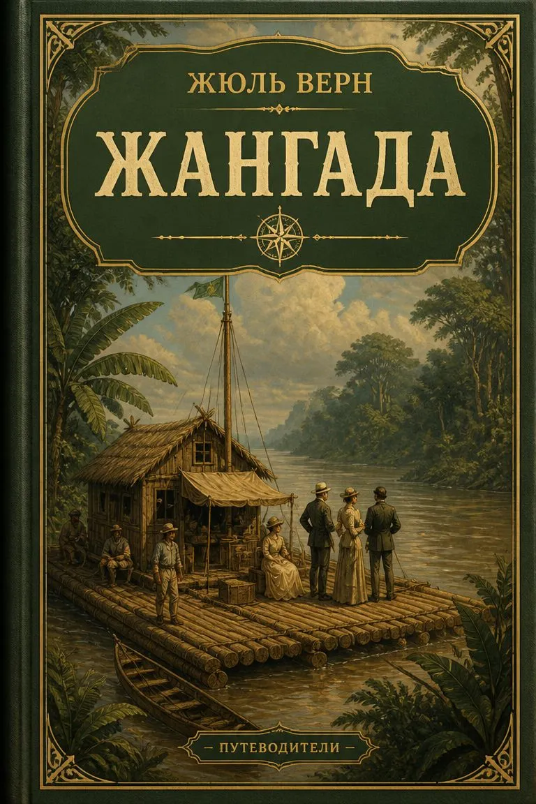 Жангада — обложка книги