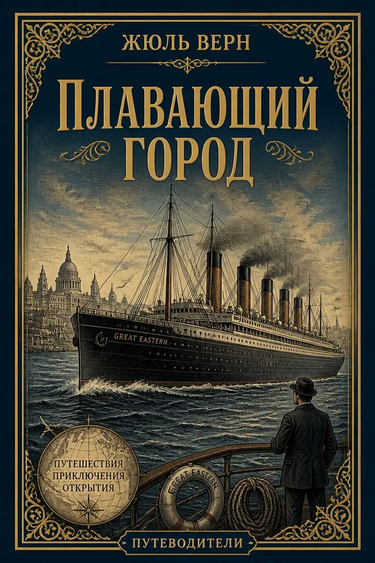Плавающий город — обложка книги