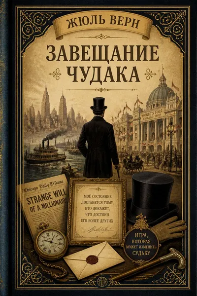 Завещание чудака — обложка книги