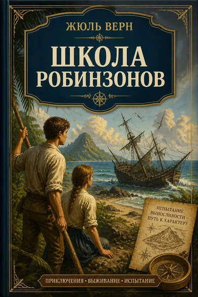 Школа робинзонов — обложка книги