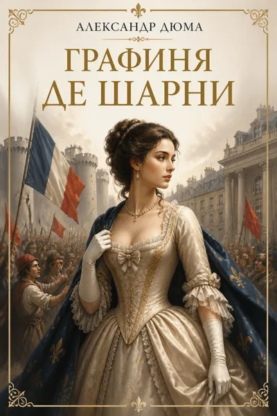 Графиня Де Шарни — обложка книги