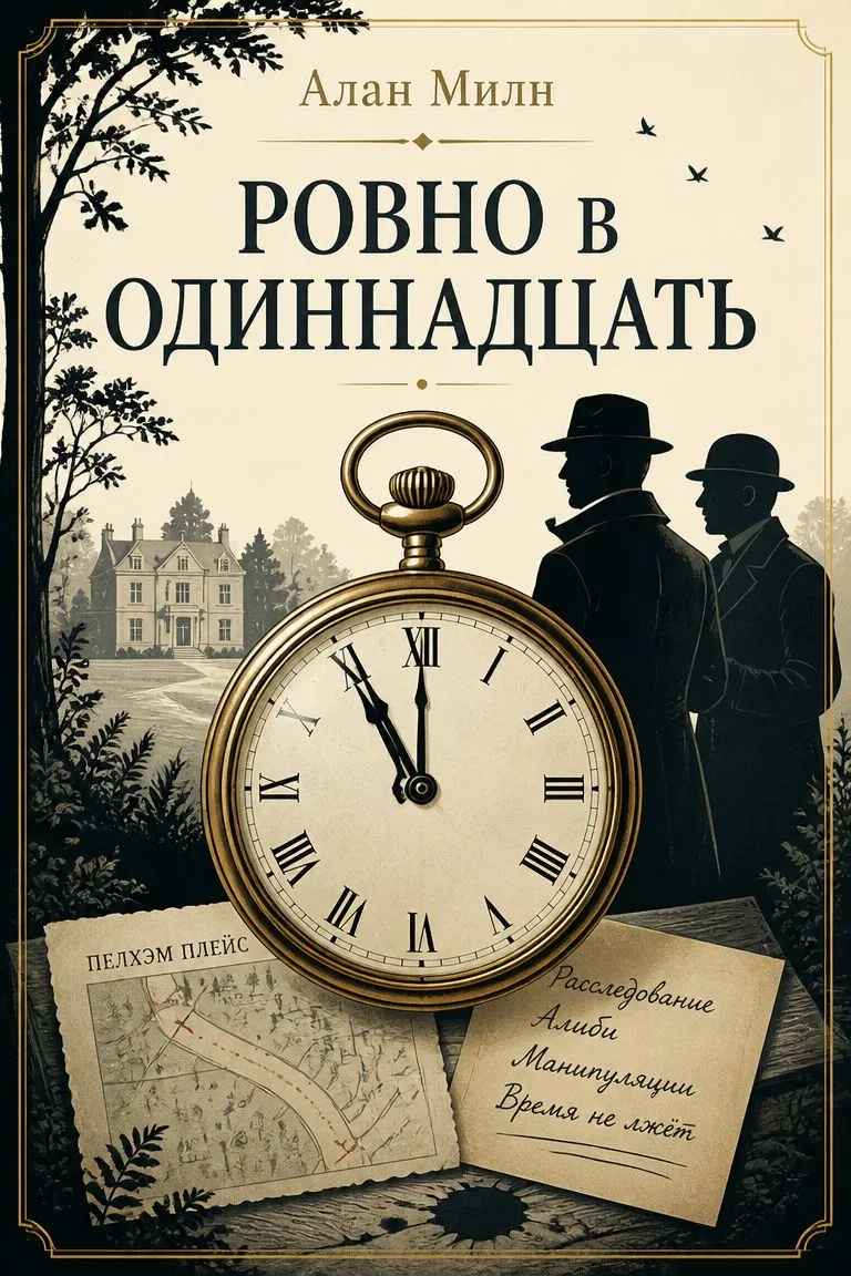 Ровно в одиннадцать — обложка книги