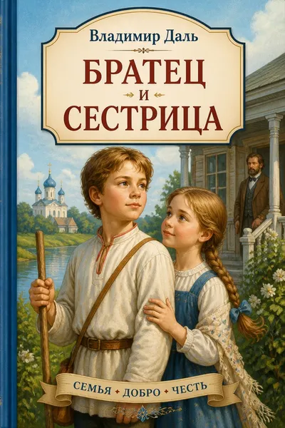 Братец и сестрица — обложка книги