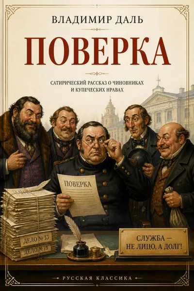 Поверка — обложка книги