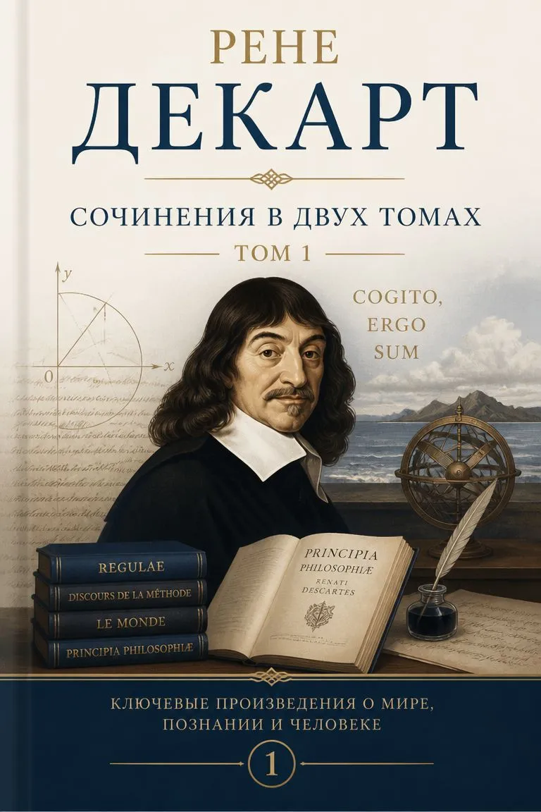 Сочинения в двух томах. Том 1 — обложка книги