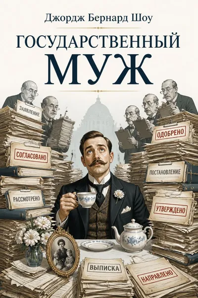 Государственный муж — обложка книги