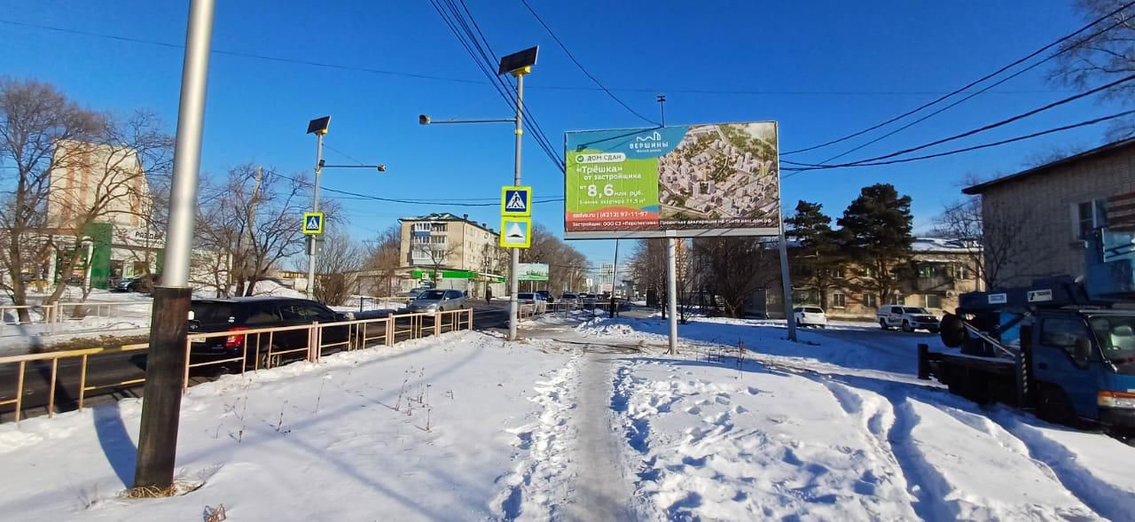 БотСад: 6x3 баннер — Хабаровск, Совхозная улица, 60А