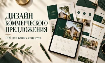 Дизайн коммерческого предложения в PDF &mdash; до 5 страниц