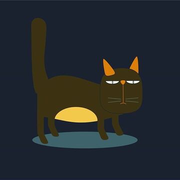 еще один  высокомерный кот
