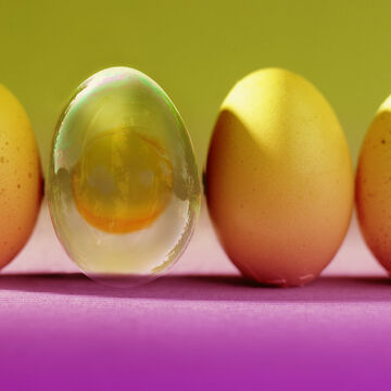 invisible egg