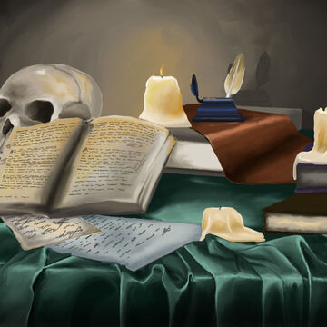 The desk of creator