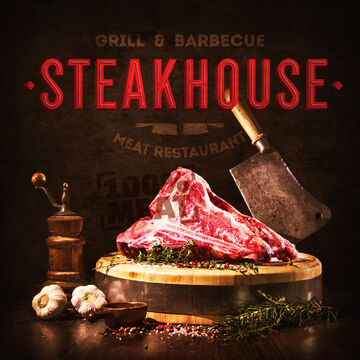 Визуал для Гриль ресторана &ldquo;Steakhouse&rdquo;