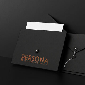 Разработка логотипа и Фирменного стиля Persona