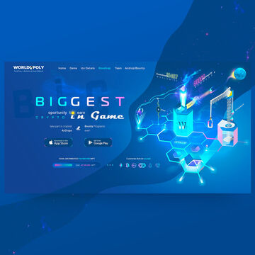 Разработка Landing Page для blockchain - проекта