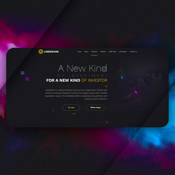 Landing Page для проведения ICO
