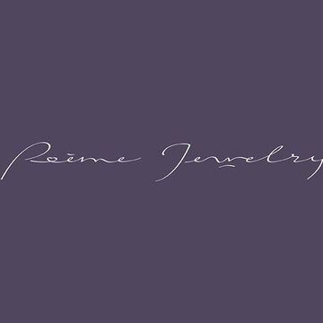 Леттеринг для ювелирной компании "Poeme Jewelry"
