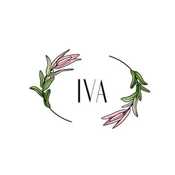 Логотип для студии ландшафтного дизайна "IVA"