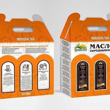 Разработка упаковки для масла