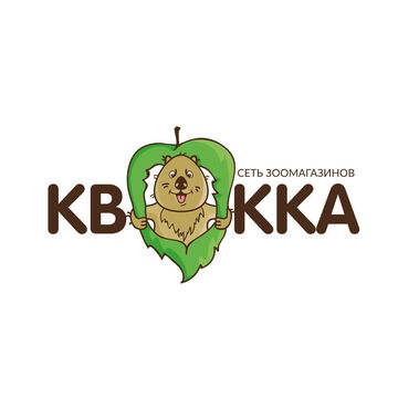 Разработка логотипа зоосалона "Квокка"
