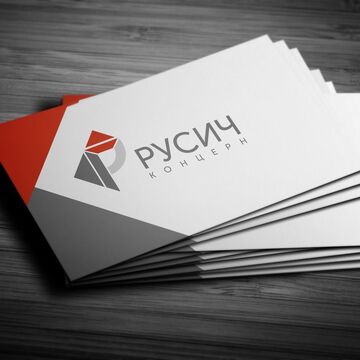 Разработка логотипа "Русич"